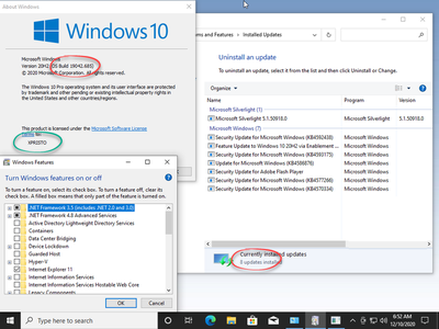 Windows 10 OEM 20H2 10.0.19042.685 AIO 8in2 (x86/x64) Multilanguage Preactivated December 2020