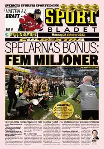 Sportbladet – 31 oktober 2022
