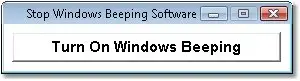 Stop Windows Beeping 7.0
