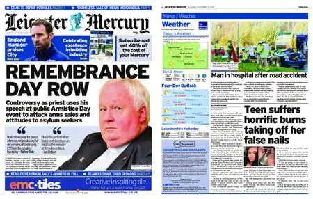 Leicester Mercury – November 13, 2018
