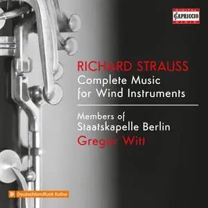 Members of Staatskapelle Berlin - Richard Strauss Wind Music (2023) [Official Digital Download]