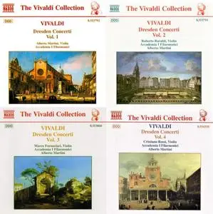 Alberto Martini, Accademia I Filarmonici - Antonio Vivaldi: Dresden Concertos Vol. 1-4 (1997,1999)