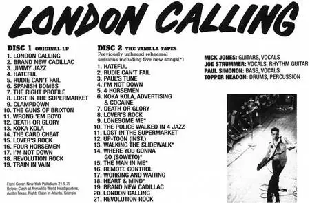 The Clash - London Calling (1979)