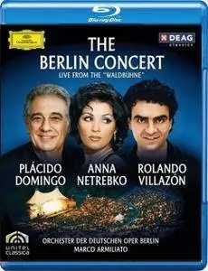 Marco Armiliato, Orchester der Deutschen Oper Berlin - The Berlin Concert: Live from the "Waldbuhne" (2008) [Blu-Ray]