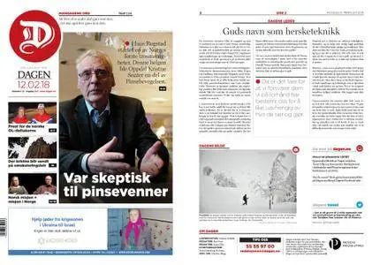 Dagen Norge – 12. februar 2018