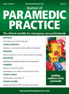 Journal of Paramedic Practice - April 2018