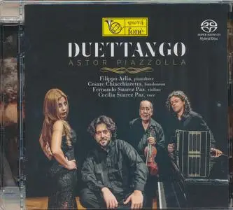 Filippo Arlia, Cesare Chiacchiaretta - Astor Piazzolla: Duettango (2017) SACD ISO + DSD64 + Hi-Res FLAC