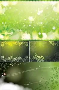 Green Vector Backgrounds