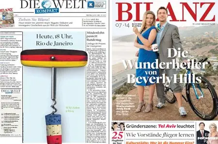 Die Welt kompakt (+ Beilage: Bilanz Juli 07/2014) vom Freitag, 04. Juli 2014