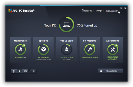 AVG PC TuneUp 2016 16.3.1.24857 (x86/x64) Multilingual