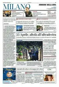 Corriere della Sera Milano - 26 Aprile 2016