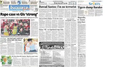 Philippine Daily Inquirer – November 06, 2005