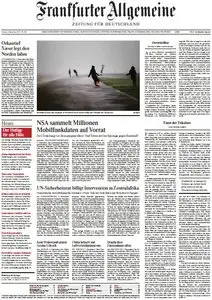 Frankfurter Allgemeine Zeitung vom Freitag, 06. Dezember 2013