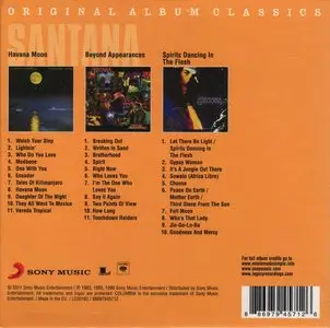 Santana - Original Album Classics (2011) [3CD Box Set, Sony 88697945712]