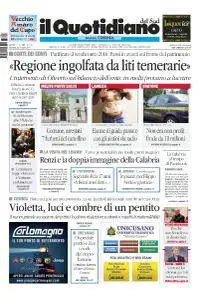 il Quotidiano del Sud Cosenza - 26 Ottobre 2017