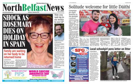 North Belfast News – September 07, 2019