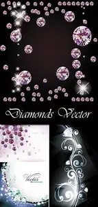 Backgrounds with Jewels & Diamonds