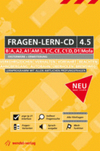 Wendel Verlag Fragen-Lern CD v4.5 Fuehrerscheinpruefung 2014