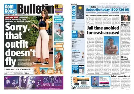 The Gold Coast Bulletin – February 13, 2019