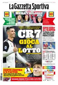 La Gazzetta dello Sport Roma – 26 gennaio 2020