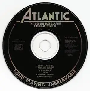 The Modern Jazz Quartet - European Concert (1960) {2CD Set Atlantic Japan, 50XD-1013~4, Early Press}