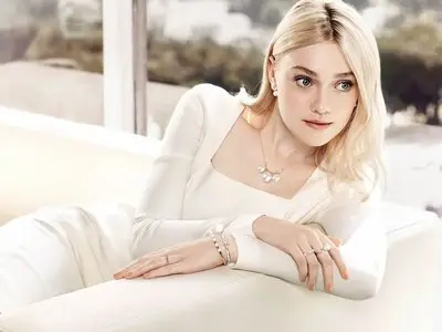 Dakota Fanning by Steven Hong for J.Estina Fall/Winter 2013