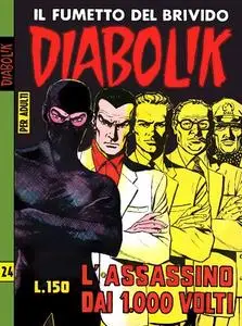 Diabolik N. 024 - Prima serie - L'assassino dai 1000 volti (Astorina 1964-12)