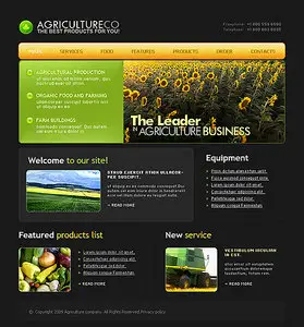 FlashMint 2792 Agriculture flash template