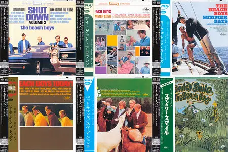 The Beach Boys - Japanese SHM-SACD Reissue Series 2014 (6x SACD, 1964-1967) PS3 ISO + Hi-Res FLAC