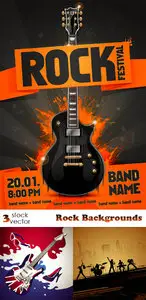 Vectors - Rock Backgrounds