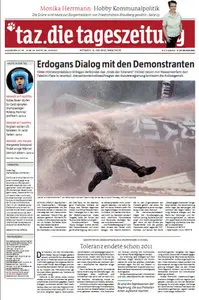 Tageszeitung TAZ vom 12 Juni 2013