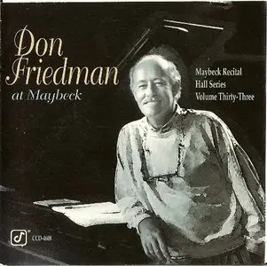 Don Friedman at Maybeck (1994) [FLAC]