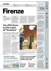 la Repubblica Firenze - 9 Gennaio 2018
