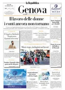 la Repubblica Genova - 16 Febbraio 2023