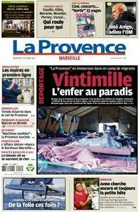 La Provence Marseille du Mercredi 5 Octobre 2016