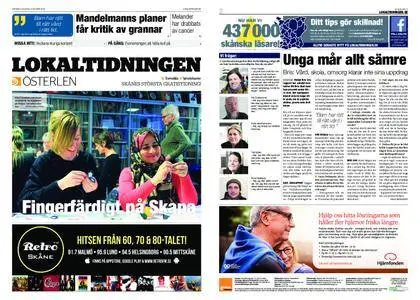 Lokaltidningen Österlen – 31 mars 2018