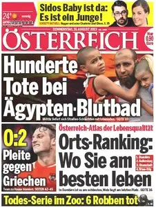 Österreich vom 15 August 2013