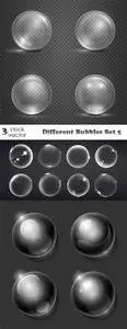 Vectors - Different Bubbles Set 5
