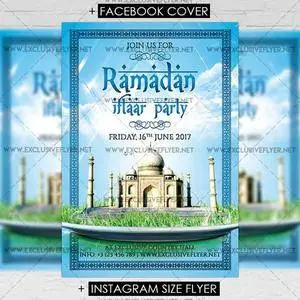 Premium A5 Flyer Template - Ramadan