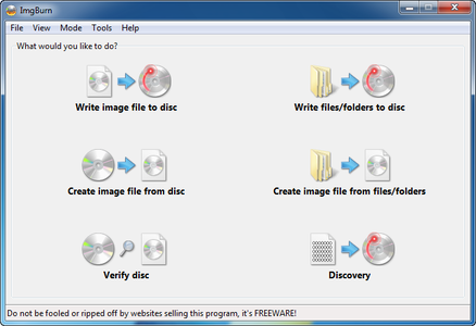 ImgBurn 2.5.7.0 Portable