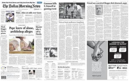 The Dallas Morning News – August 27, 2018