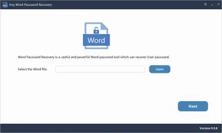 Any Word Password Recovery 10.8.0 Multilingual Portable