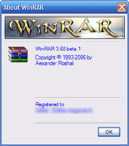 WinRAR v3.60 b1