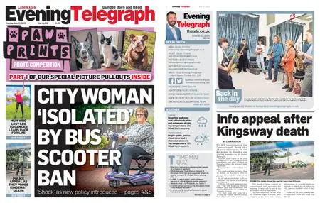 Evening Telegraph First Edition – July 31, 2023