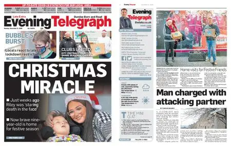 Evening Telegraph First Edition – December 21, 2020
