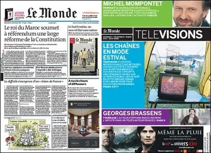 Le Monde - 19 & 20 June 2011 (+ Supplement)
