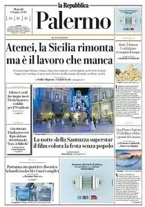 la Repubblica Palermo - 14 Luglio 2020