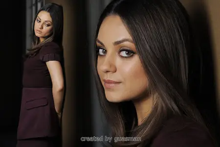 Mila Kunis - Chris Pizzello portraits June 16, 2012