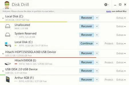 Disk Drill Professional 2.0.0.285 DC 13.06.2017 Multilingual Portable