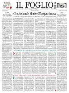 Il Foglio - 27 Giugno 2016